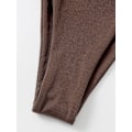 Pikkukuva 4 / 6: WJSM Naisten Halter-solmio Sivu Kolmio Bikinisetti Korkea Leikkaus 2-osainen Bikini Uimapuku Uimapuku Brown1 M