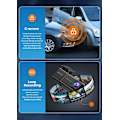 Miniatyrbillede 4 af 8: Dash Cam, 2.5k 1440P WiFi Dashcams, Dash Camera for Cars with APP, Mini Car Camera, Free 32GB SD Card, Night Vision, 24H Parking Mode, G-Sensor, Loo Black