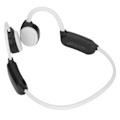 Pikkukuva 4 / 7: Langattomat Bluetooth-luujohtokuulokkeet, stereokuulokkeet mikrofonilla juoksuun, urheiluun, valkoinen