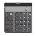Miniatyrbild 1 av 3: Numeriskt tangentbord och miniräknare 2 i 1 med LCD-skärm Nummertangentbord Bluetooth Trådlös elektronisk miniräknare 12 siffror