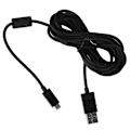 Miniatyrbillede 1 af 7: Gaming 2,7 m USB-opladningskabel til Xbox One-controller - Sort