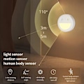Miniatyrbillede 7 af 8: Smiley Smart Natlampe - Lyssensor + PIR Bevægelsessensor. Natlampe til børn med magnetisk krop, en ny hjemmets must-have! Bærbar natlampe