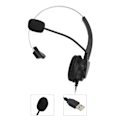 Miniatyrbilde 6 av 7: USB-headset med mikrofon, støyreduksjon, lydkontroll for forretninger, UC, Skype, Lync, Softphone, Call Center, kontor