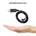 Miniatyrbillede 6 af 7: USB-opladerkabel Transformatorkabelledning til BaoFeng Walkie Talkie UV‑5R