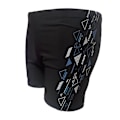 Pikkukuva 1 / 8: Miesten uimahousut löysät miesten plus-koon uimahousut konservatiiviset urheilun pikakuiva uimahousut ulkomaankaupan allas Blue and White Geometry 3XL