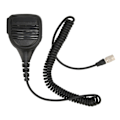 Miniatyrbild 1 av 7: Walkie Talkie Mikrofon Professionell 6 Pin Fjärrhögtalare Mikrofon för Harris XL‑185P XL‑200P XG75 P5500 P7300