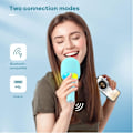 Miniatyrbillede 3 af 5: Karaoke-højttalere Bluetooth med mikrofon, karaoke-maskine til børn, mini bærbar håndholdt mikrofon dynamisk RGB-lys, stemmeskifter sang