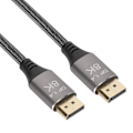 Miniatyrbilde 3 av 7: DP 1.4-versjon kabel 8K 4K 32,4 Gbps båndbredde datakabel for dataskjerm 1 m/3,28 fot