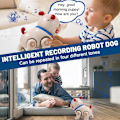 Miniatyrbilde 4 av 7: Robot Hund Kjæledyr Leker for Barn Småbarn Leker Fjernkontroll Robot Hund Leker med Berøring Interaksjon, Opptakbar, Avslappende Musikkmodus, LED-lys