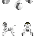 Miniatyrbilde 4 av 4: Intelligent LED-følelsesdans og syngende programmerbar robot hund fjernkontroll for barn