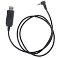 Miniatyrbillede 1 af 7: USB-opladerkabel Transformatorkabelledning til BaoFeng Walkie Talkie UV‑5R