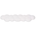 Miniatyrbillede 2 af 7: Cloud Keyboard Wrist Rest Glat PU Læder Keyboard Palm Rest Skid Resistent Ergonomisk Håndledsstøtte til Gaming Typing Hvid