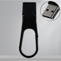 Miniatyrbilde 2 av 7: 16G Mini Størrelse Bærbar Fargerik Spenne USB2.0 U Disk for Windows Vista/7/10/Mac Svart