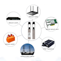 Miniatyrbilde 6 av 7: QSFP-40G-SR4 150M 10 Gigabit Multimode Dual Fiber Transceiver Optisk Modul