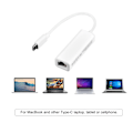 Pikkukuva 4 / 7: USB 3.1 Type C - RJ45 100Mbps Ethernet LAN -verkkoadapteri MacBook USB-C -kannettavalle