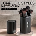 Miniatyrbild 5 av 5: BS-MALL sminkborste set 18 st premium syntetisk foundation puder concealer ögonskuggor rouge sminkborstar med svart fodral C-Black