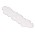 Miniatyrbillede 7 af 7: Cloud Keyboard Wrist Rest Glat PU Læder Keyboard Palm Rest Skid Resistent Ergonomisk Håndledsstøtte til Gaming Typing Hvid