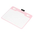 Pikkukuva 5 / 7: Grafiikan piirtopöytä 155x100mm 233 PPS 5080 LPI 8192 tasoa Stylus 4 Mukautettavaa näppäintä USB-portti Digitaalinen taulutietokone Pinkki