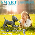 Miniatyrbillede 3 af 6: VATOS Robot Hundelegetøj til børn, stemme- og 2,4 GHz fjernbetjening robotkæledyr med interaktive berøringssensorer, over 20+ reaktioner, programmeringstilstand