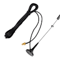 Pikkukuva 6 / 7: UT-106UV SMA-naaras kaksoiskaistainen VHf UHF -automagneettiantenni Baofeng UV 5R:lle