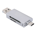 Pikkukuva 1 / 7: 3-in-1 USB3.0 Type-C SD OTG SD TF -kortinlukija, tukee USB3.0 USB2.0 USB1.1