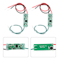Miniatyrbild 6 av 7: 2 st röststyrning 5 sekunder handklapp interaktion trigger timing DIY modul tillbehör