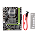 Miniatyrbilde 1 av 7: X58S LGA 1366Pin DDR3 Stasjonær datamaskin PC Hovedkort Fem-fase drevet hovedkort