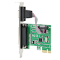 Pikkukuva 3 / 7: PCI-E sarjaportin laajennuskortti RS232/LPT PCI-E sarja- ja rinnakkaiskortti 110-230400bps