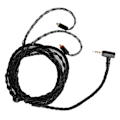 Miniatyrbillede 6 af 7: 25 Core Silver Plated Cable OFC Upgrade Audio Cable til MMCX Connector til Shure SE215Black 2.5 Balanced Head