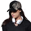 Miniatyrbilde 3 av 5: Original Classic Bomull Baseball Cap Justerbar Pappahatt Ukonstruert Enkelt Cap Black