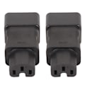 Miniatyrbillede 6 af 7: 2 stk. IEC320 C20 til IEC320 C15 strømadapter Professionel standard kobber computer strømadapter