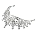 Miniatyrbilde 5 av 5: Kvinners bryllupskrone brud legering rhinestone krone hårtilbehør for prom kostymefest