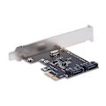 Miniatyrbillede 5 af 7: PCI-E-kort PCI Express til SATA 3.0 2 port SATA III 6Gbps udvidelsesadapterkort