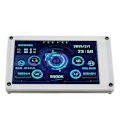 Miniatyrbilde 5 av 7: 3,5-tommers datamaskin temperaturmonitor med dobbel USB-grensesnitt IPS USB-miniskjerm PC CPU GPU RAM HDD datamonitor for AIDA64 for Windows
