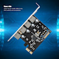 Miniatyrbild 7 av 7: 4-Port Low Impedance PCI-E till USB3.0 Expansionskort för Windows XP/ Vista / Win7 / Win8 / Win10