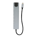Pikkukuva 2 / 7: 8-in-1 USB-C-keskitin, erittäin nopea tiedonsiirto, PD-lataus, USB-C-Ethernet-keskitinsovitin kotitoimistoon ja matkustamiseen