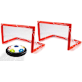Miniatyrbillede 1 af 5: Svævefodboldsæt - Fodboldsportspil - Leveres med 2 mål med net - Premium materiale, sikkert for børn - Perfekt til indendørs - udendørs spil