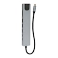 Pikkukuva 7 / 7: 8-in-1 USB-C-keskitin, erittäin nopea tiedonsiirto, PD-lataus, USB-C-Ethernet-keskitinsovitin kotitoimistoon ja matkustamiseen
