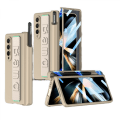 Miniatyrbilde 1 av 6: For Samsung Galaxy Z Fold 4 Etui med håndleddsrem, skjermbeskytter, S Pen-spor og hengselbeskyttelse, ultra-tynt etui med kamerabeskyttelse
