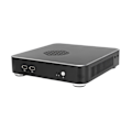 Miniatyrbillede 2 af 7: Stationær computerkabinet God varmeafledning Ekstraordinær kompakt sort Mini HTPC-kabinet til hjemmevideokomputer