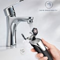 Miniatyrbild 6 av 8: Elektrisk Rakapparat för Män, Allt-i-ett Skäggtrimmerset, Skägg, Ansikte, Nästhårstrimmer Kroppsskärare, Hårtrimmer Presenter för Män (Färg: Silver)