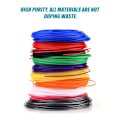 Miniatyrbillede 3 af 7: Kryogenisk 3D-printtegnings-printerpenne PLA-forsyningsfilament 10 farver 10 meter 1,75 mm