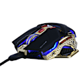 Miniatyrbilde 6 av 7: LUOM LM-x6 3200 DPI USB kablet 8 programmerbare knapper spillmus mus svart