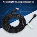 Miniatyrbild 7 av 7: 2 st 1,8 m Mini USB till USB Vinklad Kabel för Mobil HD Dataöverföring Elektronisk Utrustning