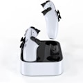 Miniatyrbillede 1 af 3: Trådløs controller til PS5-spil, dobbelt opladningsstation med LED-indikator til Playstation5-controller, PS5-tilbehør