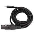 Miniatyrbild 5 av 7: USB C till XLR-honkontakt Lågbrus HIFI Plug and Play USB C Mikrofonkabel för Windows 2 Meter/6.6ft