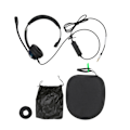Pikkukuva 1 / 7: Puhelin Headset Professional Noise Canceling Single Ear Asiakaspalvelu Headset Call Center Business Office Single 3.5mm Interface