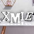 Pikkukuva 4 / 6: Qinwei LED-valokirjainvalot - DIY-valokirjainvalot 26 aakkoskirjainta häihin, syntymäpäiville, juhliin, baarikoristeluun (kirjain S)