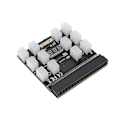 Miniatyrbilde 7 av 7: Strømbryteradapterkort PCB 12 ATX 2x3Pins Konverter 12V for HP PSU GPU Mining