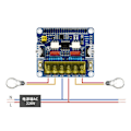 Miniatyrbild 6 av 7: Expansionskort för Raspberry Pi 3b 4B 2-kanals dubbelriktad tyristormodul I2C-gränssnitt